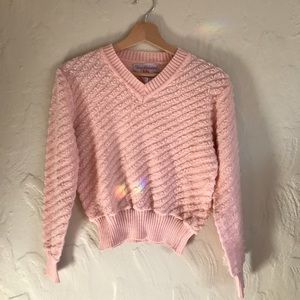 Vintage pink sweater
